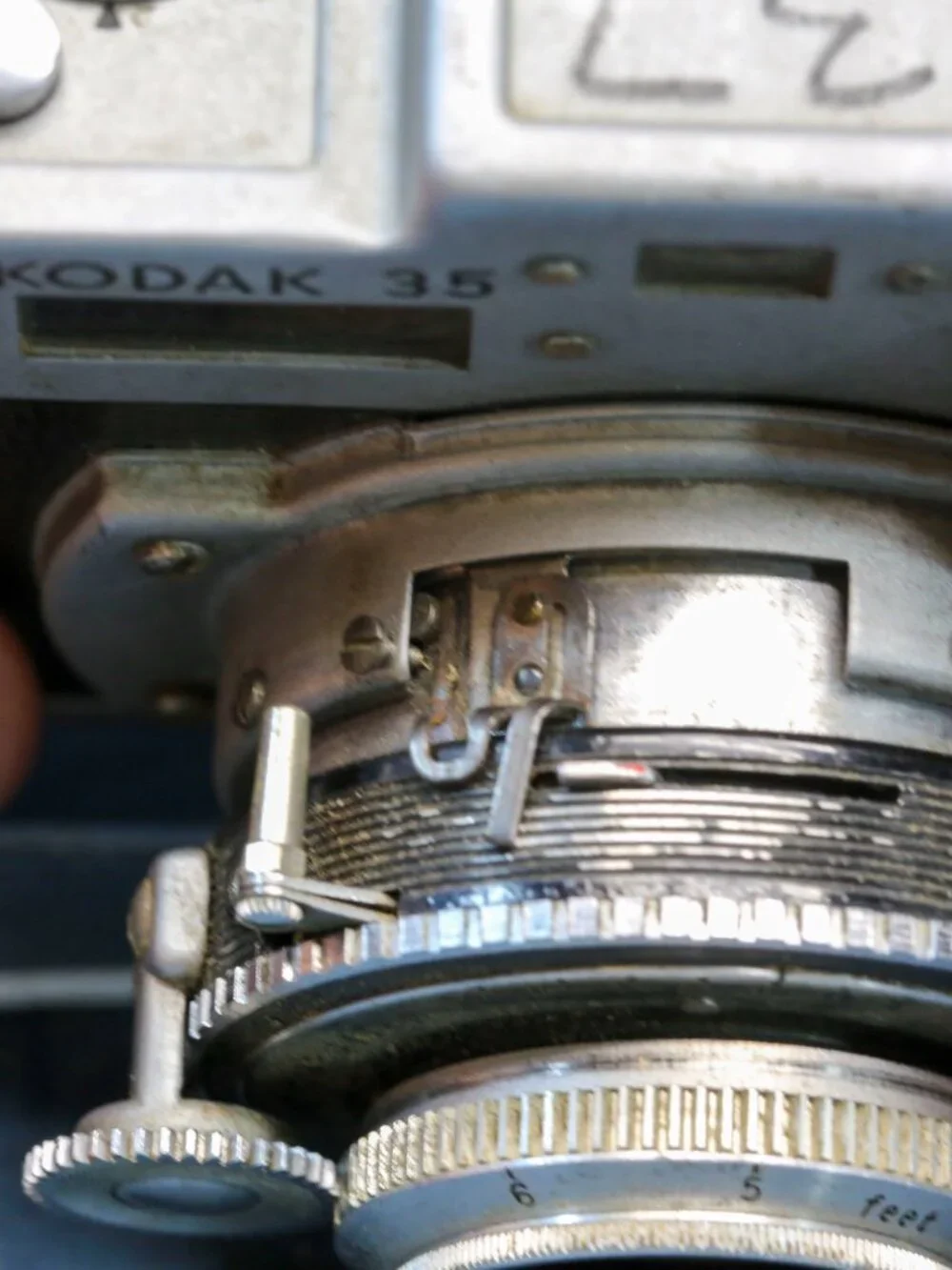 Vintage film cameras as shown